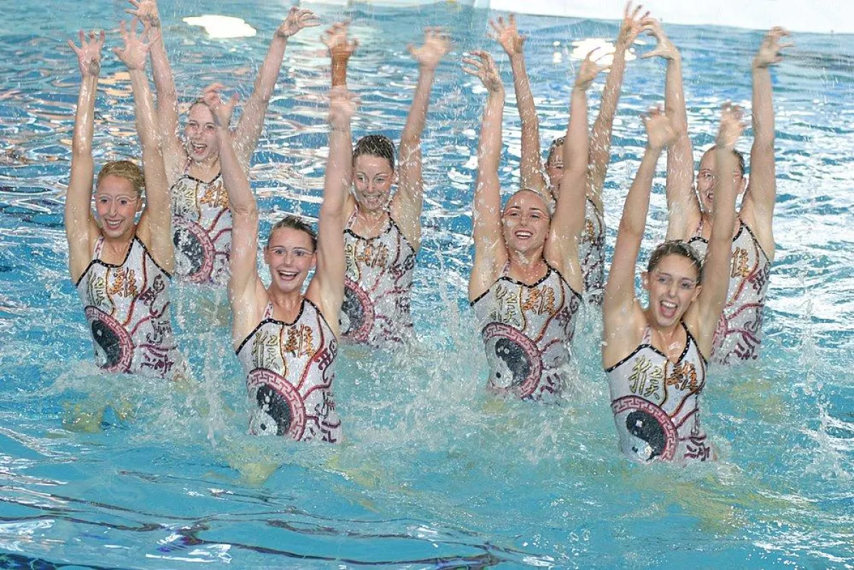 Kanada gewann mit Spritzigkeit und guter Laune das Teamfinale der 20. German Open im Synchronschwimmen in Bonn
