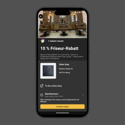 Bild: Kooperation mit den LVB: Salon Snip gewährt Friseur-Rabatt für Nutzer der Leipziger Verkehrsbetriebe
