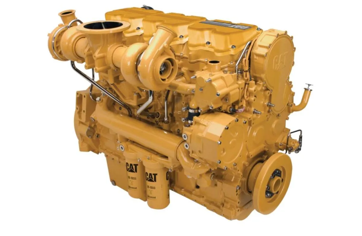 Der Caterpillar C18 ist mit verschiedenen Abgasstufen erhältlich.