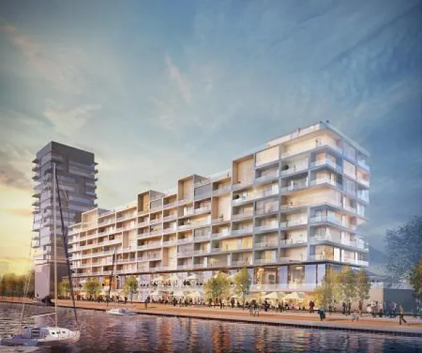 Startschuss für Neubauprojekt mit Mietwohnungen und Hotel an der East Side Gallery Bild: Startschuss für Neubauprojekt mit Mietwohnungen und Hotel an der East Side Gallery