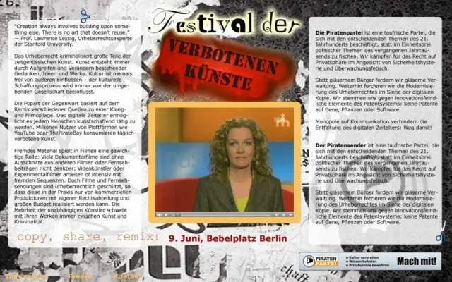 Bild: Festival der Verbotenen Künste verschoben