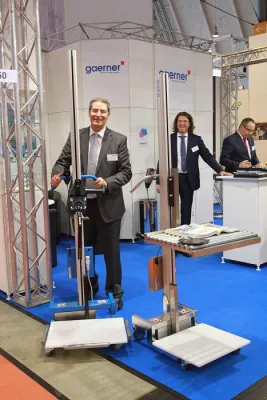 Bild: gaerner auf der LogiMAT 2016 – positive Resonanz auf innovative Transportlösungen