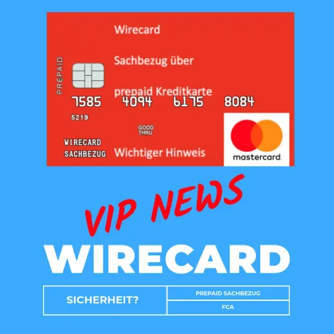 Bild: Wirecard und die prepaid Kreditkarten