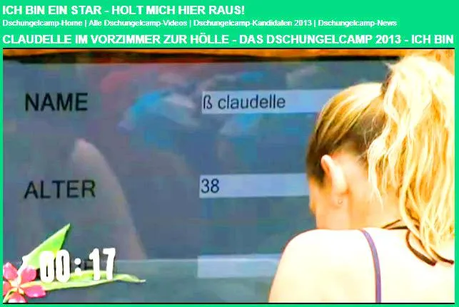 Claudelle Deckert - Heute Abend - Wie alt ist sie wirklich? Bild: Claudelle Deckert - Heute Abend - Wie alt ist sie wirklich?