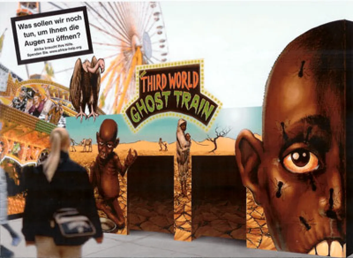 3. Welt-Geisterbahn auf dem 38. Berliner Frühlingfest am 8.4.2006