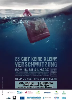 Bild: Müllsammel-Aktion am Surf- und Kitestrand Pelzerhaken-Rettin