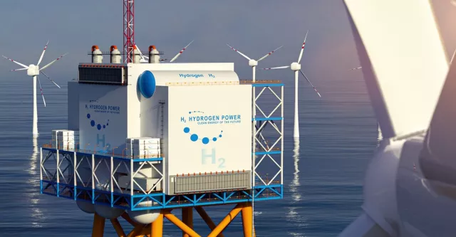 Bild: Glänzend grün: Innovative Edelmetallabscheidung für die Energiewende