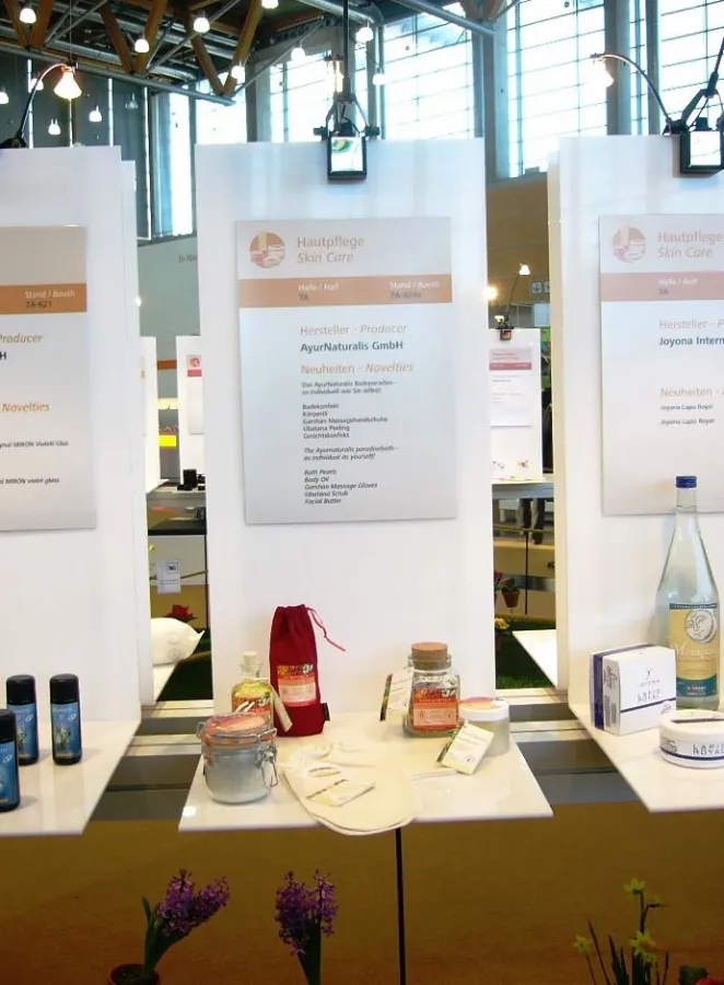 Ayurnaturalis Neuheitenstand bei der Vivaness 2008