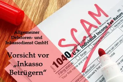 Vorsicht vor „Inkasso Betrügern“ Bild: Vorsicht vor „Inkasso Betrügern“