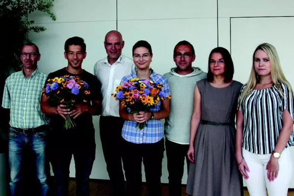 Fachhochschule Erfurt begrüßt ihre neuen Auszubildenden Bild: Fachhochschule Erfurt begrüßt ihre neuen Auszubildenden