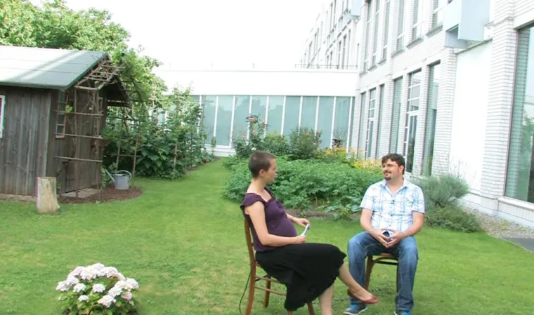 Bild: lateart.tv on location – mit Filmemacher Mario Di Carlo im Schrebergarten