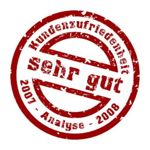 Bild: Kunden bewerten Faxversand Service mit "sehr gut"