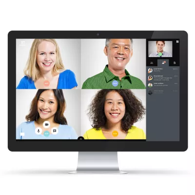 Bild: GfK System GmbH bietet kostenlosen Zugang zu Webkonferenz-Tool und Homeoffice-Beratung