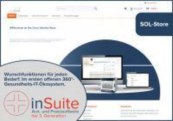 Die weltweit erste offene Arzt- und Praxissoftware für 360°-Vernetzung Bild: Die weltweit erste offene Arzt- und Praxissoftware für 360°-Vernetzung