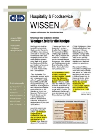 Neue Publikation über den Außer-Haus-Markt Bild: Neue Publikation über den Außer-Haus-Markt