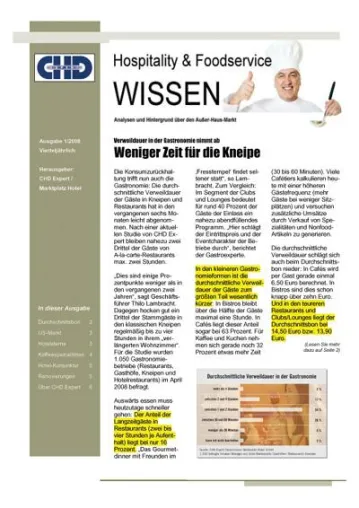 Bild: Neue Publikation über den Außer-Haus-Markt