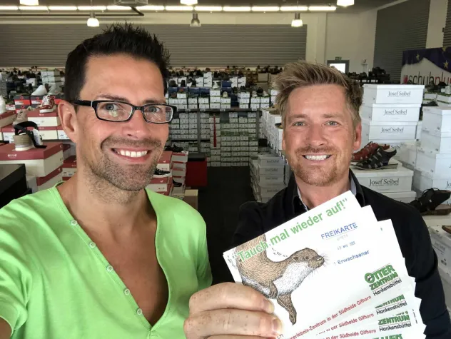 Bild: Wo die wilden Otter wohnen! schuhplus verlost Freikarten für das OTTER-ZENTRUM Hankensbüttel