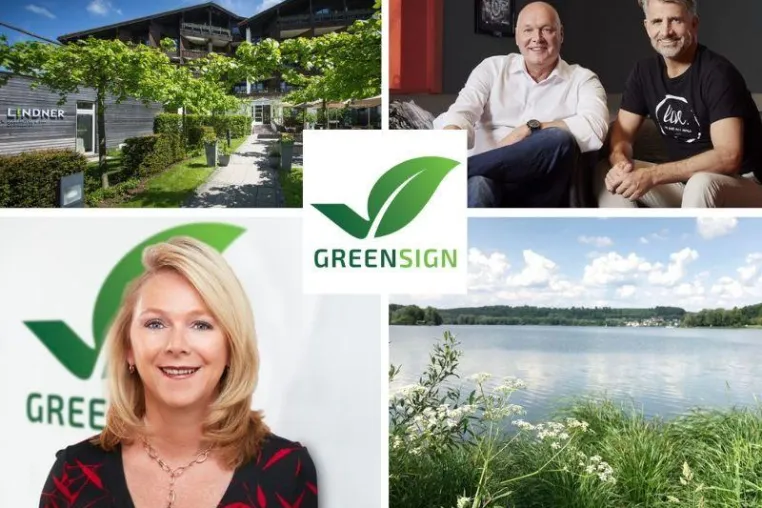 Bild: Die Lindner Hotels AG wird mit dem Nachhaltigkeitssiegel GreenSign zertifiziert