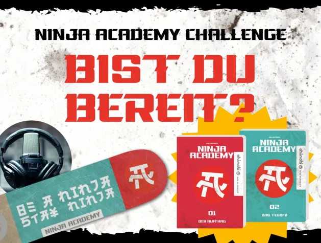 Zum Start von Kai Lüftners Ninja Academy: migo ruft die ganze Familie zur BE A NINJA-Challenge auf! Bild: Zum Start von Kai Lüftners Ninja Academy: migo ruft die ganze Familie zur BE A NINJA-Challenge auf!