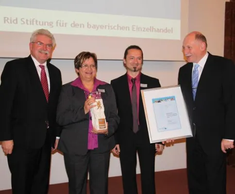 Bild: Stadtmarketingpreis Bayern für Initiative Kunstverein Unverdorben