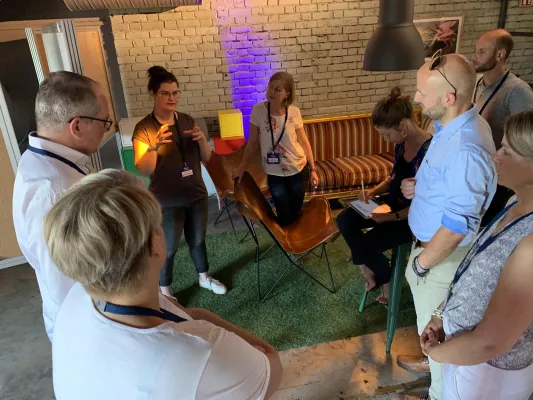 Bild: Ko-Kreation beim MICE Club LIVE 2019 in Berlin schafft vertraute Atmosphäre der Zusammenarbeit