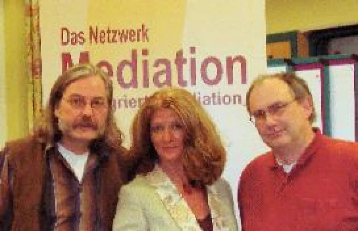 Der neue Vorstand: Arthur Trossen, Iris Berger, Ralf Käppele