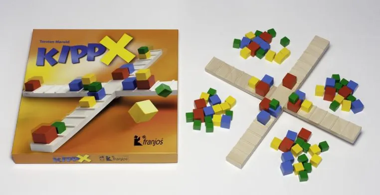 franjos Spieleverlag veröffentlicht Geschicklichkeitsspiel KIPP X Bild: franjos Spieleverlag veröffentlicht Geschicklichkeitsspiel KIPP X