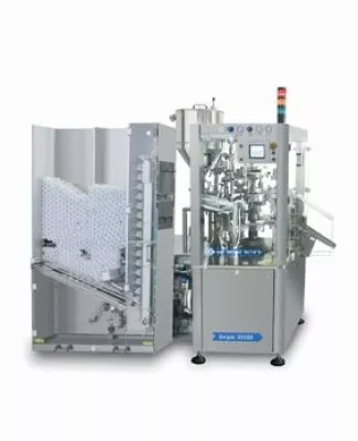 Unipac Tubenfülllinie von Romaco bei Colomer Italy Bild: Unipac Tubenfülllinie von Romaco bei Colomer Italy