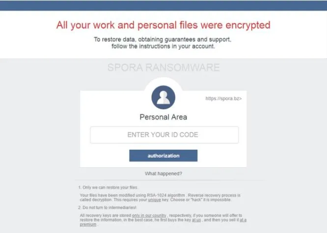 Bild: Spora Ransom-Trojaner - Kunde ist König