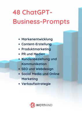 48 ChatGPT-Prompts für mehr Effizienz in jedem Unternehmen Bild: 48 ChatGPT-Prompts für mehr Effizienz in jedem Unternehmen