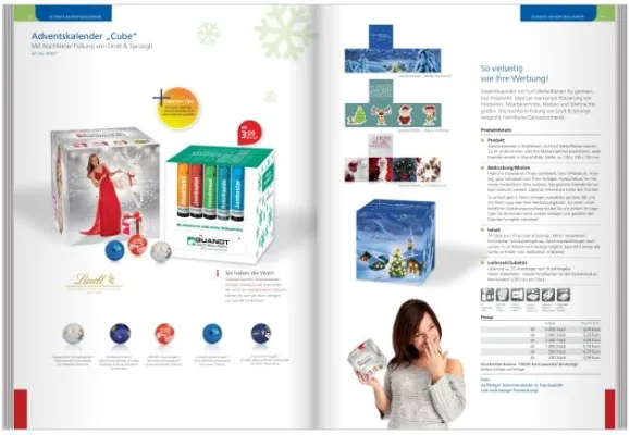 Bild: 2012: Adventskalender individuell bedruckt