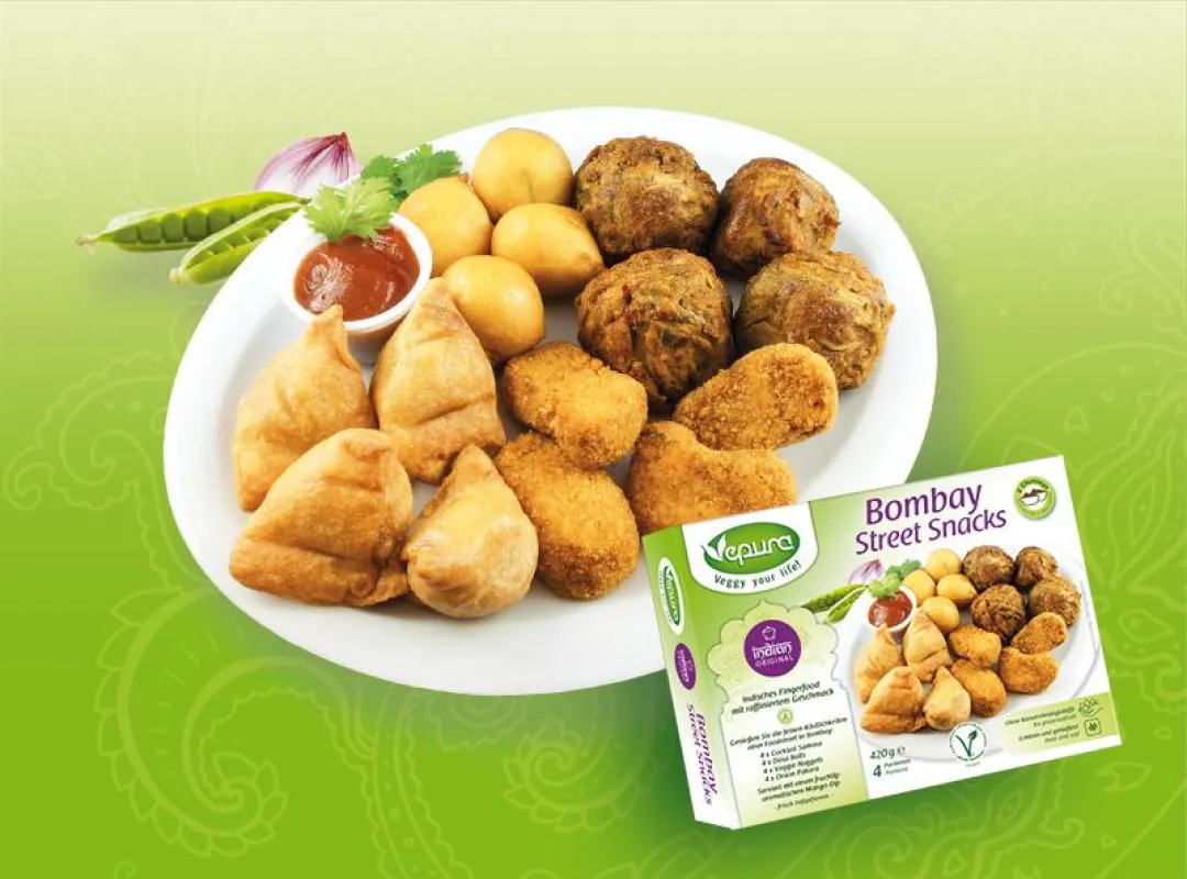 Vepura Snackplatte - Bombay Street Snacks