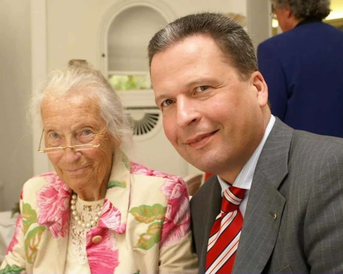 Lisa Dräger (Drägerwerke AG, Lübeck), im Gespräch mit Prof. Dr. Christoph Gaudecki