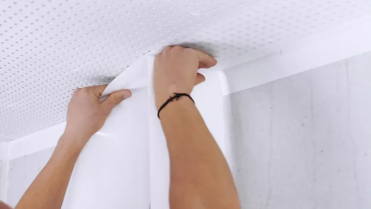 Bild: Glatter Abschluss leicht gemacht - Knauf Cleaneo Tape