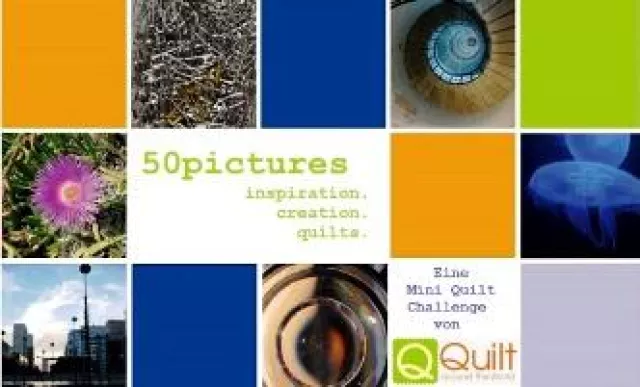Bild: 50pictures - Einladung zur Internationalen Mini Quilt Challenge zugunsten Ärzte ohne Grenzen