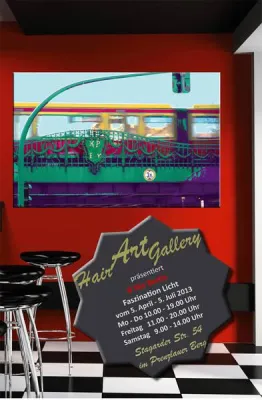 Bild: Einzelausstellung von B like Berlin in der HAG im Prenzlauer Berg