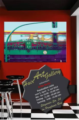 Bild: Einzelausstellung von B like Berlin in der HAG im Prenzlauer Berg