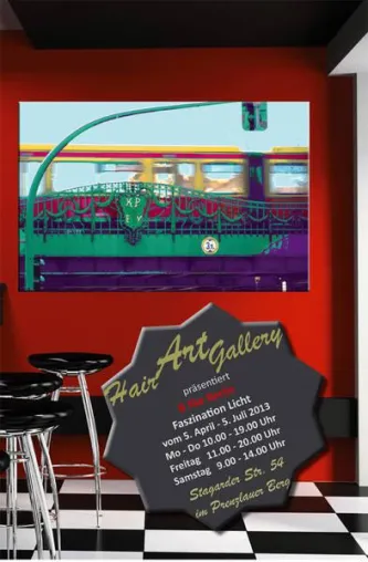 Bild: Einzelausstellung von B like Berlin in der HAG im Prenzlauer Berg