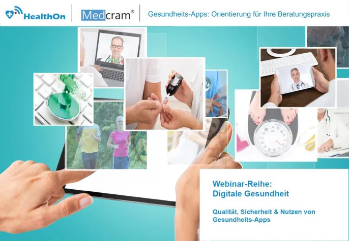 Bild: CME-zertifizierte Webinare zu Gesundheits- und Medizin-Apps