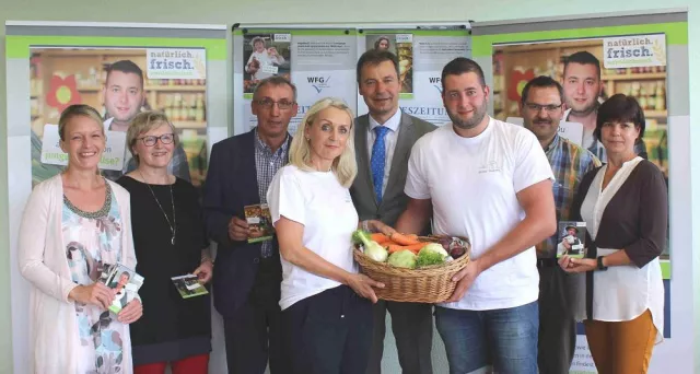 Bild: Natürlich. Frisch. Nordsächsisch: Landrat gibt Startschuss für Landwirtschaftskampagne