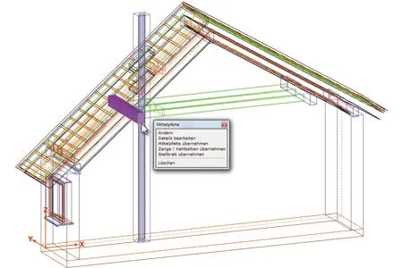 Bild: Dietrich's 3D-CAD-CAM für den Holzbau Version 13 erschienen