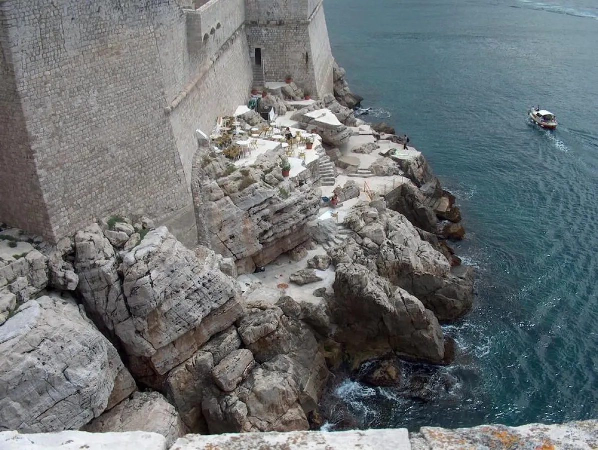 Die berühmte Altstadtmauer von Dubrovnik