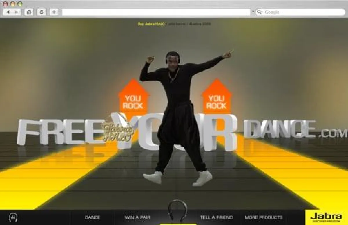Screenshot Jabra HALO Freeyourdance