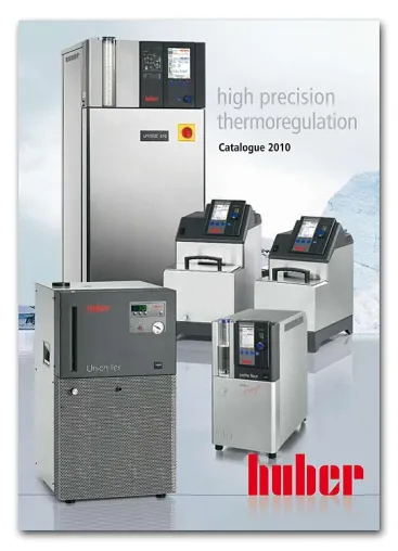 Peter Huber Kältemaschinenbau GmbH präsentiert neuen Temperiertechnik-Katalog 2010 Bild: Peter Huber Kältemaschinenbau GmbH präsentiert neuen Temperiertechnik-Katalog 2010