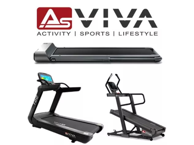 Bild: Neue AsVIVA Laufbänder 2020 gezielt für Profis, Homeoffice und Hill-Climber