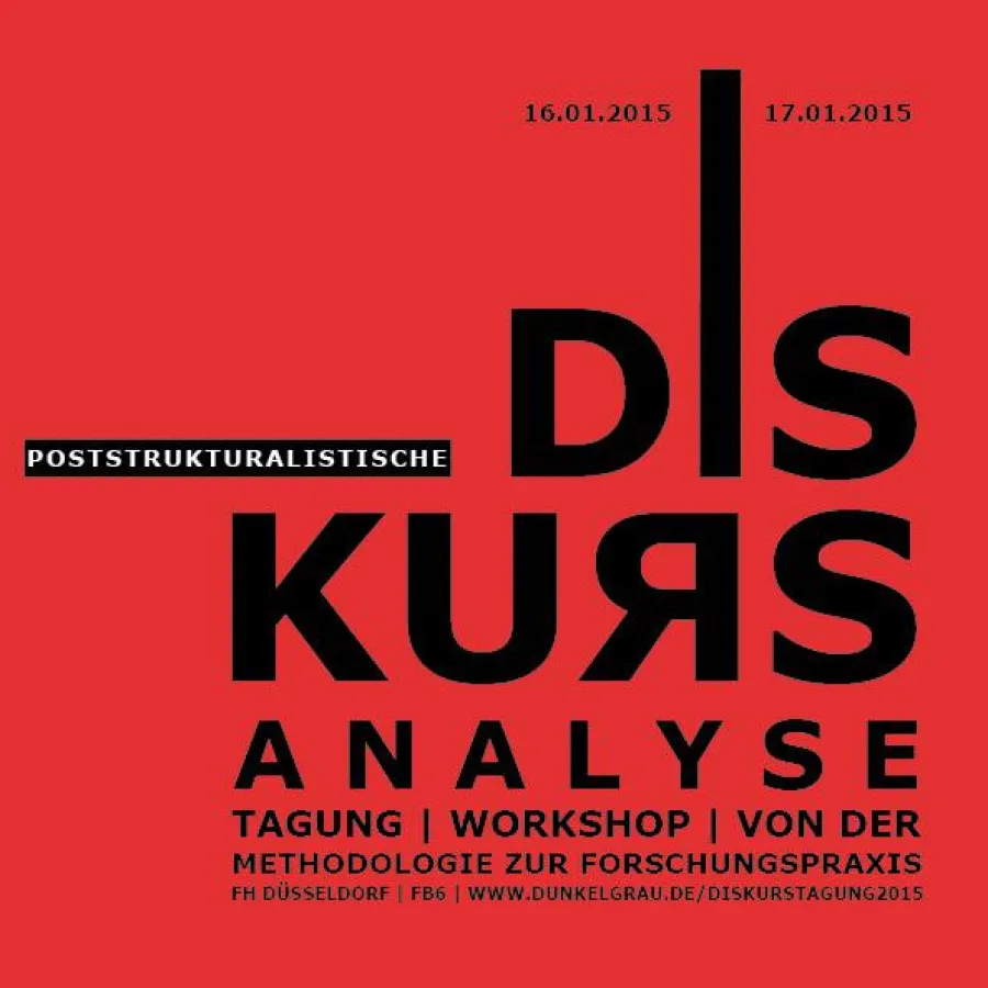 Tagung Diskursanalyse,  FH Düsseldorf