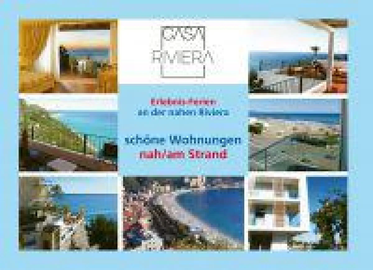 Ferienwohnungen und Ferienhäuser in Ligurien sind sehr kostengünstig bei CasaRiviera.ch