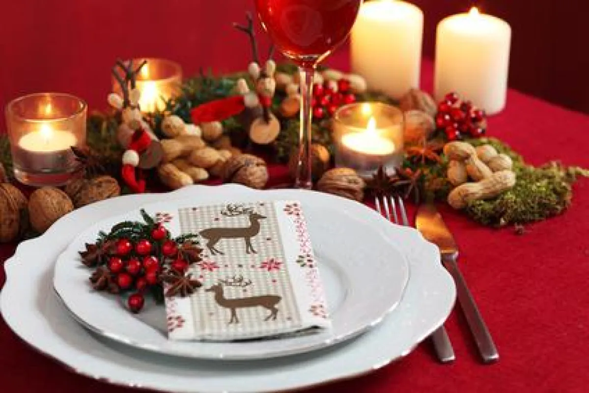 Weihnachtsdinner mit Stil