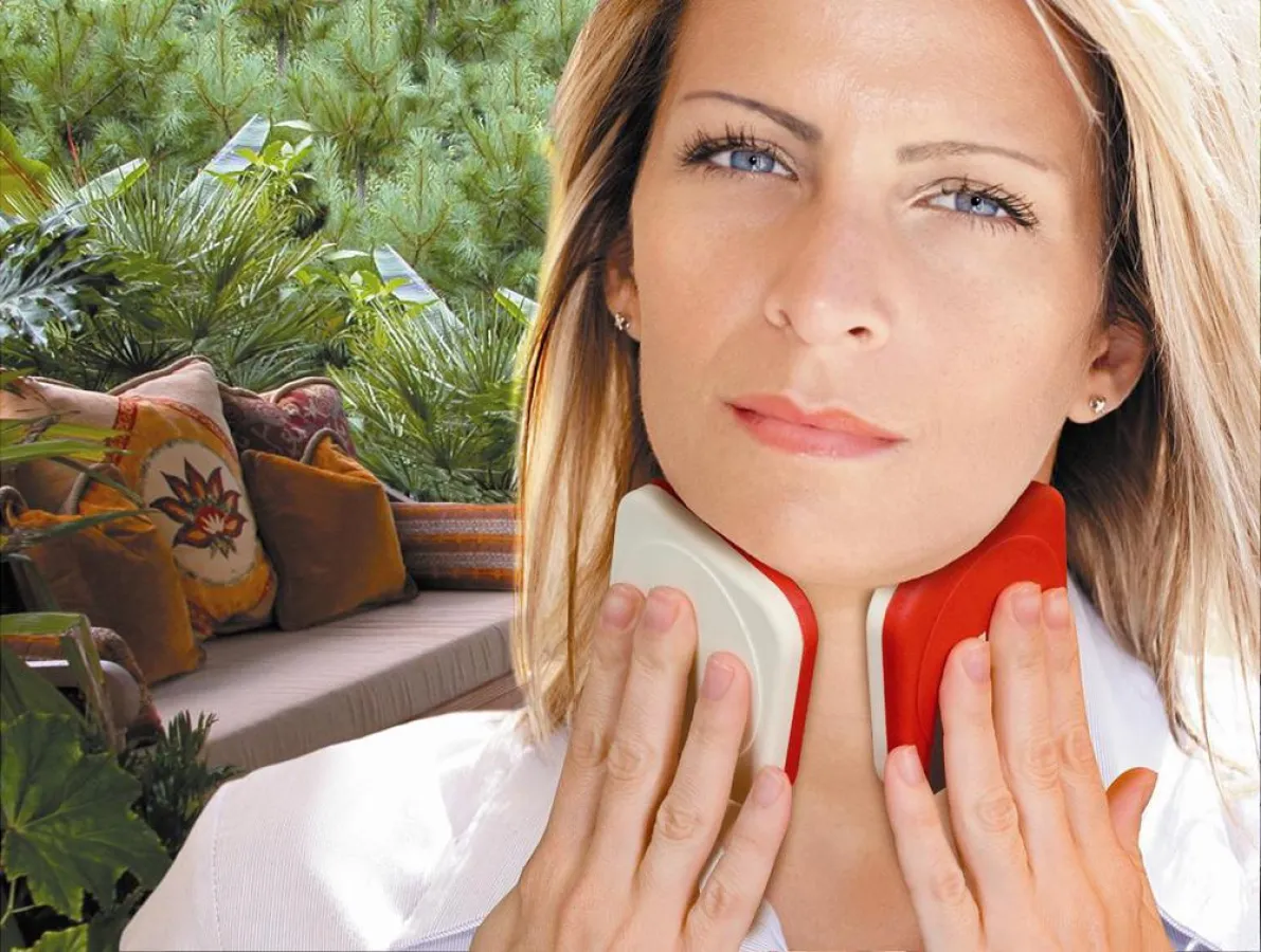 Anwendung bei Halsbeschwerden