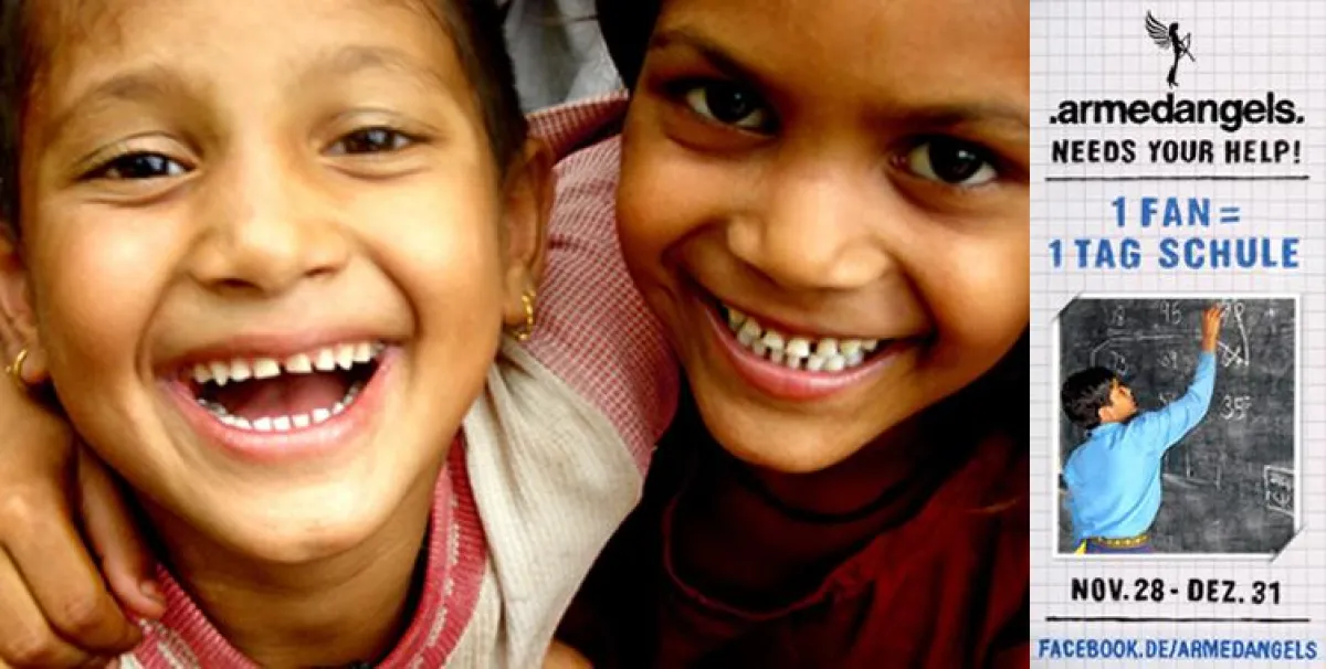 Charity Aktion von armedangels